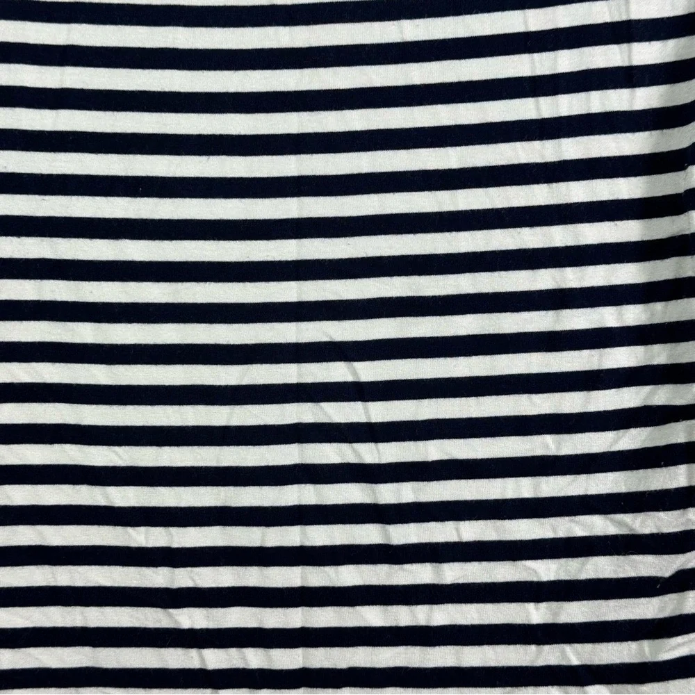 White House Black Market Fitted Black and White Blouse Women’s Size S